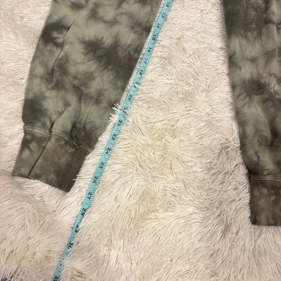 PINK victoria secret Green tie-dye woman’s Jogger sweat pants size small - Picture 2 of 11